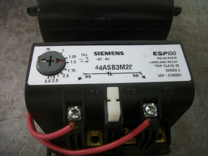SIEMENS SIZE 0 MOTOR STARTER 14CS+32A* 220-240/440-480VCOIL 18AMP 3PH 600V 5HP