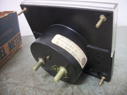 GE Y.P.M. ANALOG METER 50-255400EAEA1JAA 0-50RPM NIB