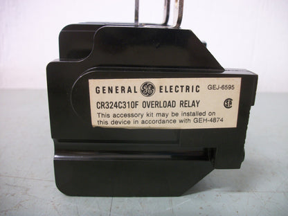 GE THERMAL OVERLOAD RELAY FOR SIZE 1 CR324C310F NOB