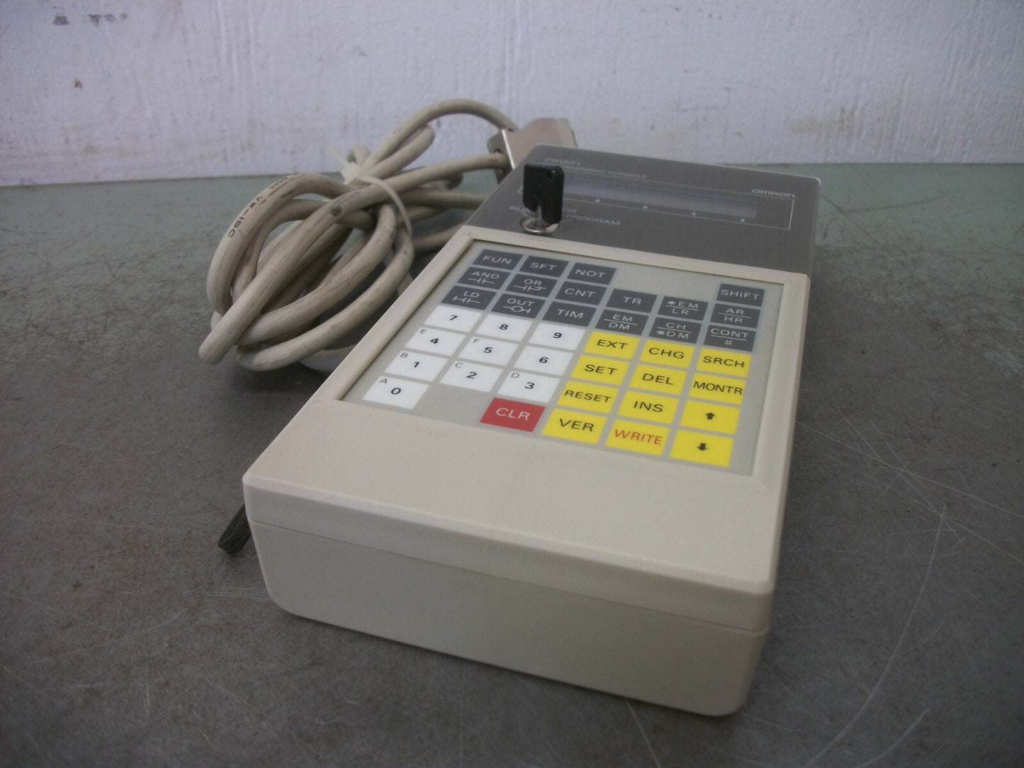 OMRON PR001 PROGRAMMING CONSOLE CQM1-PR001-E