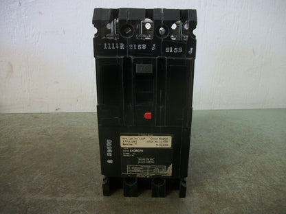 SIEMENS ITE E4 CIRCUIT BREAKER E43B070 70AMP 480VOLT 3POLE