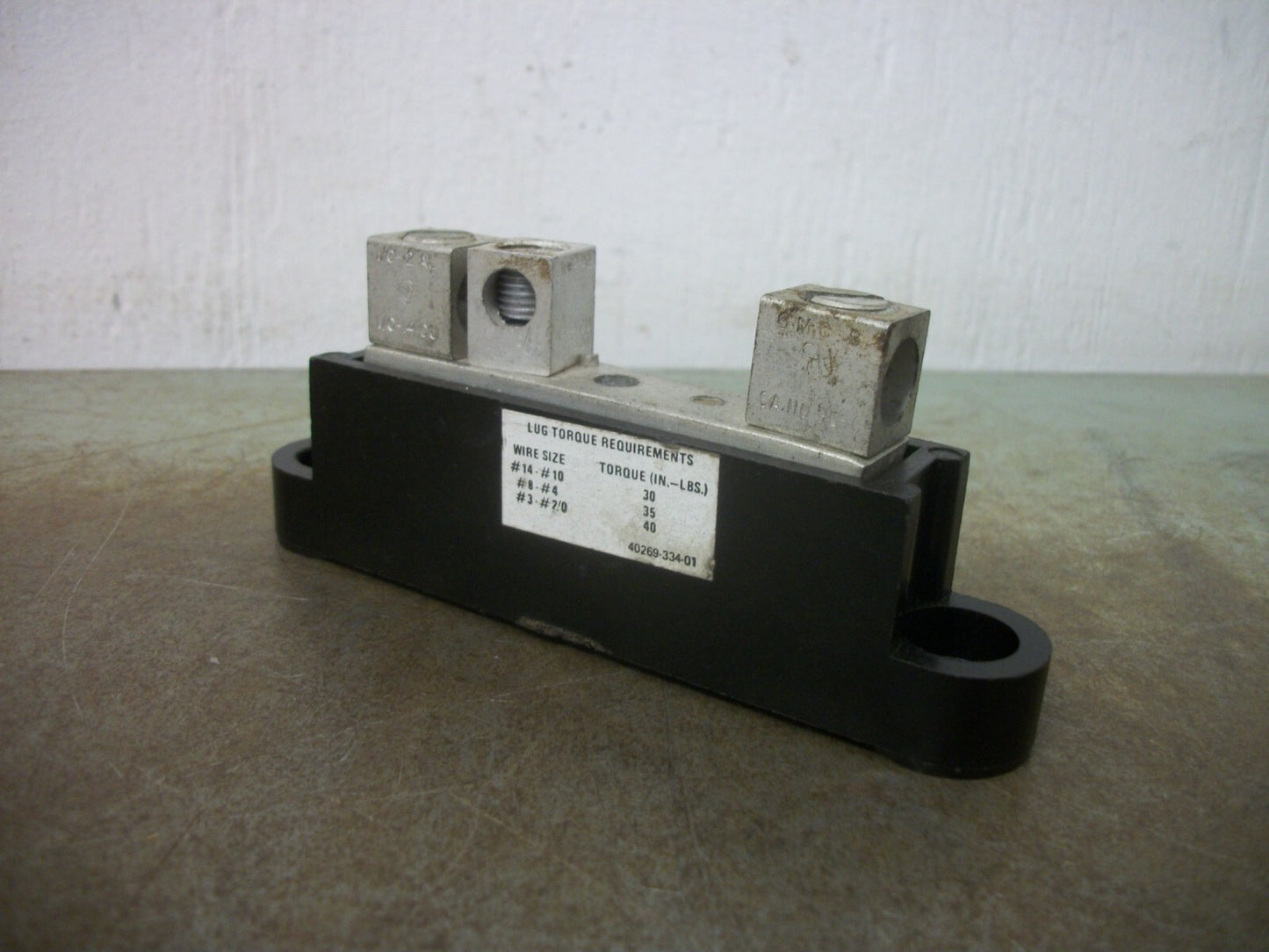 SQUARE D NEUTRAL ASSEMBLY H100SN 100AMP