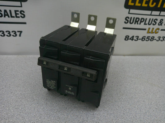SIEMENS BL CIRCUIT BREAKER B350 50AMP 240VOLT 3POLE