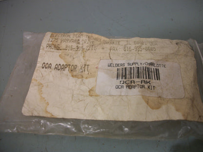 ELECTRON BEAM TECHNOLOGIES QCA ADAPTOR KIT A-1827-1 NEW