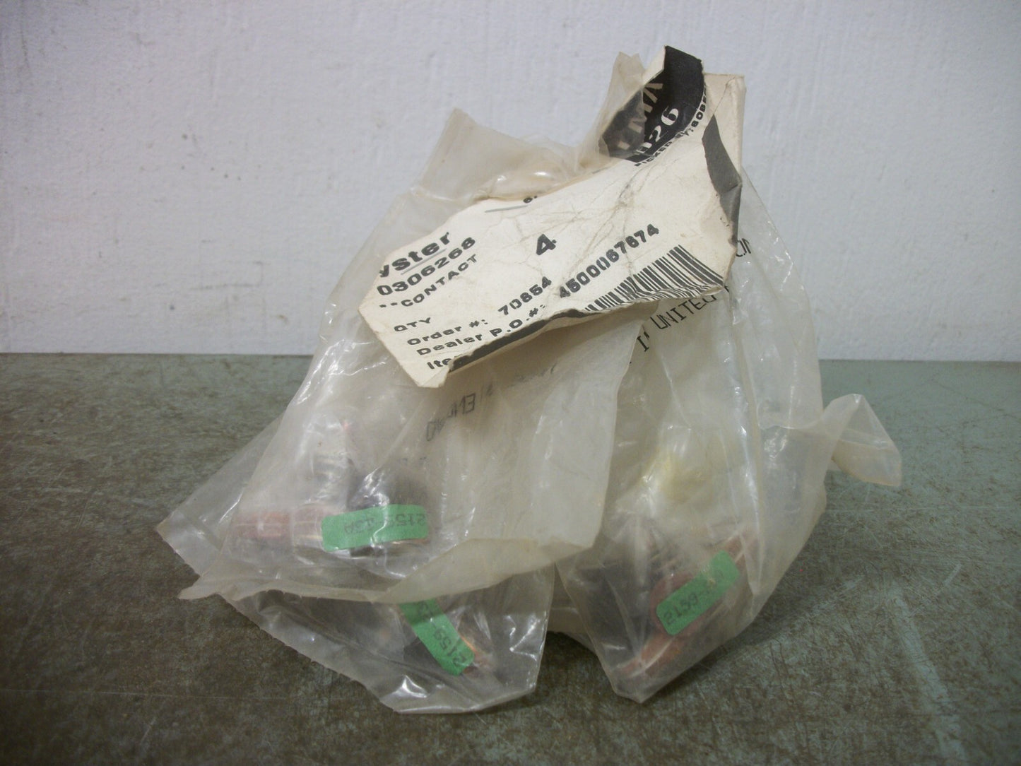 HYSTER LOT OF 6 FORKLIFT CONTACTS 0306268 NEW