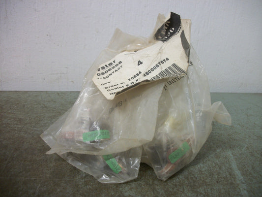 HYSTER LOT OF 6 FORKLIFT CONTACTS 0306268 NEW