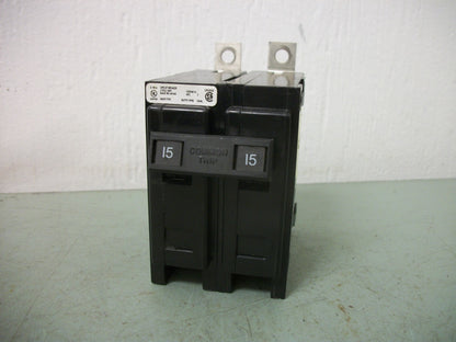 CUTLER-HAMMER QBHW CIRCUIT BREAKER QBHW2015 15AMP 240VOLT 2POLE NOB
