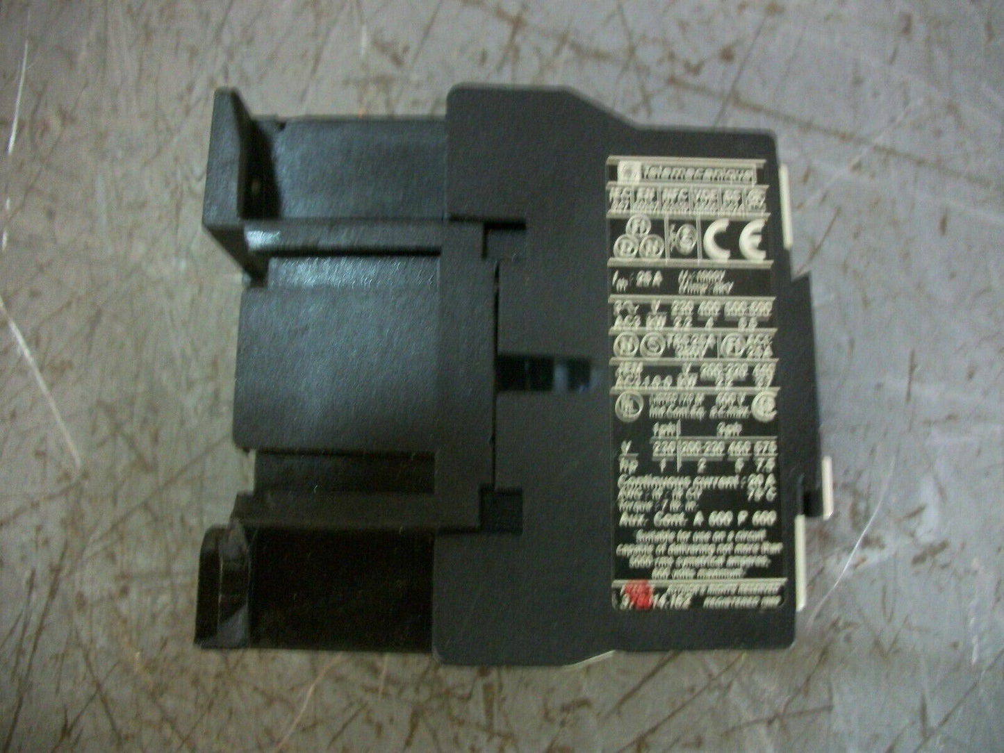 TELEMECANIQUE CONTACTOR LC1D0901K7 20AMP 100VCOIL 3PH 600V 7.5HP