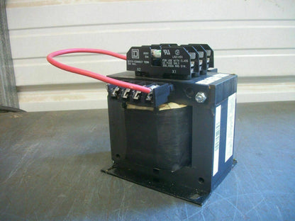 SQUARE D 0.75KVA 1PH TRANSFORMER 9070TF750D1 HV 220X480 LV 110/120
