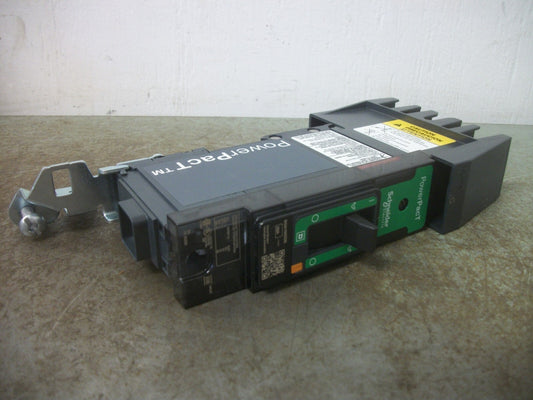 SQUARE D POWERPACT I-LINE BGA CIRCUIT BREAKER BGA160205 20AMP 277VOLT 1POLE NOB