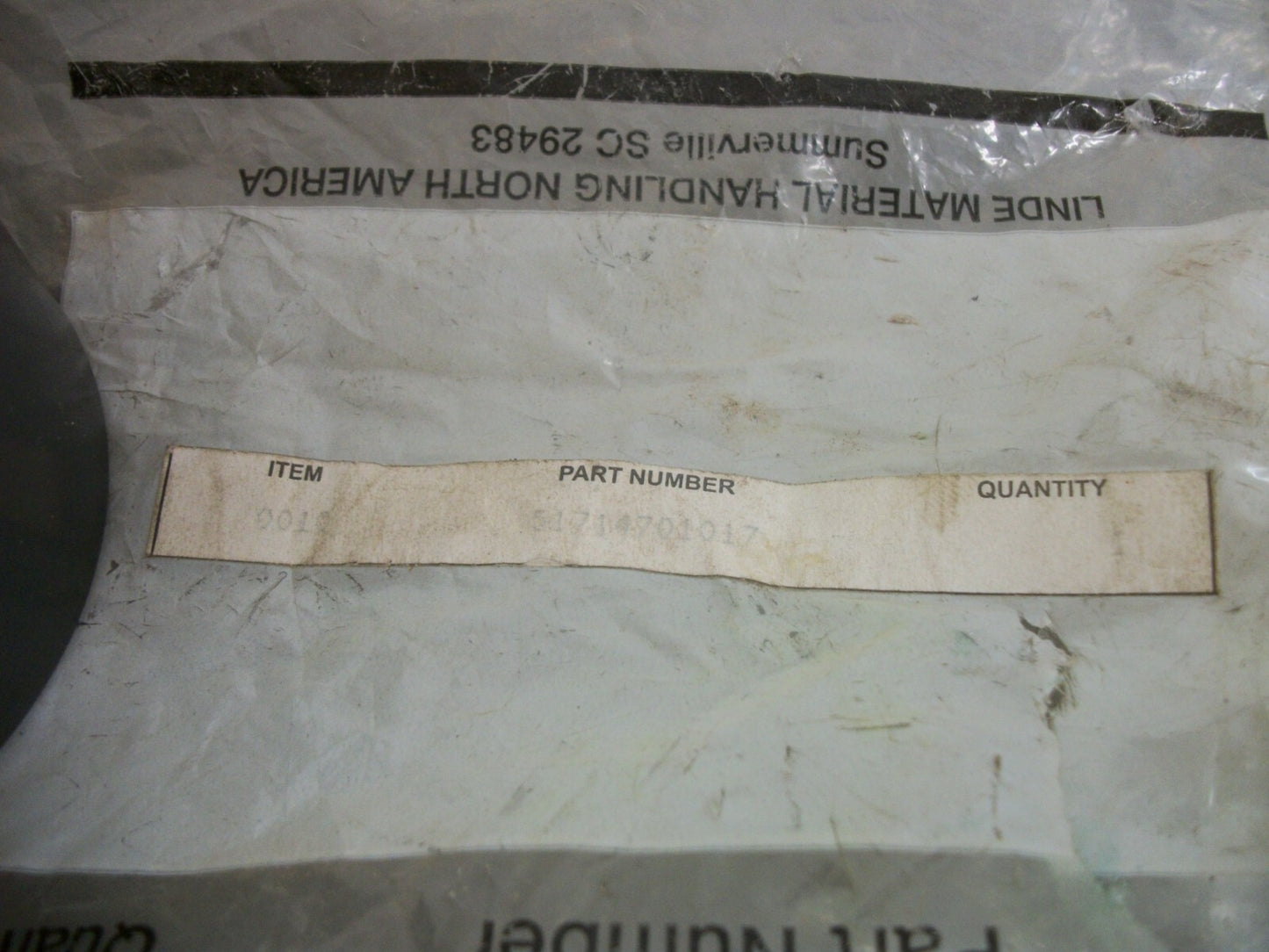 LINDE CYLINDER HEAD 51714701017 NEW