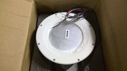 HUBBELL 93130452 WHITE STANDARD PARKING GARAGE LIGHT SRT1-35-4K7-5QW-UNV-WHT NIB