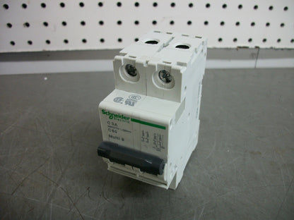 SQUARE D MERLIN GERIN MULTI 9 MINI CIRCUIT BREAKER MG24444 3AMP 480VOLT 2POLE