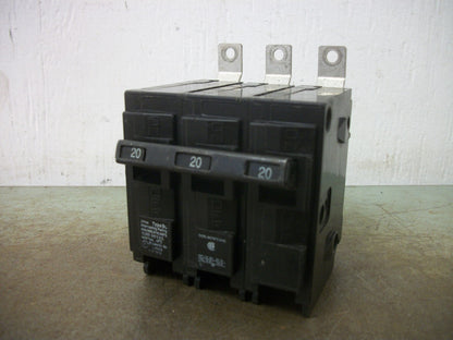 SIEMENS BL CIRCUIT BREAKER B320 20AMP 240VOLT 3POLE