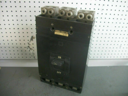 SQUARE D MAL CIRCUIT BREAKER MAL36800 800AMP 600VOLT 3POLE BLACK