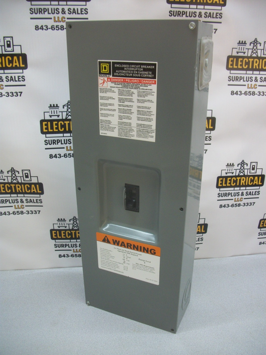 SQUARE D Q23225NS ENCL CIRCUIT BREAKER QBL32200 200AMP 240VOLT 3POLE