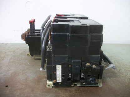 SQUARE D SIZE 3 REV MOTOR STARTER 8536SEO1 480VCOIL 3PH 600V 50HP