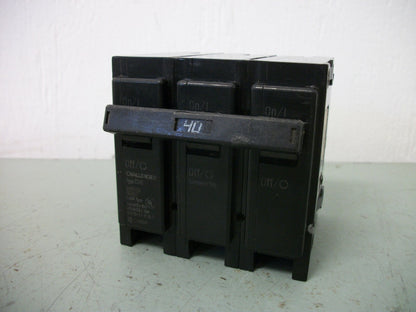 CHALLENGER C CIRCUIT BREAKER C340 40AMP 240VOLT 3POLE