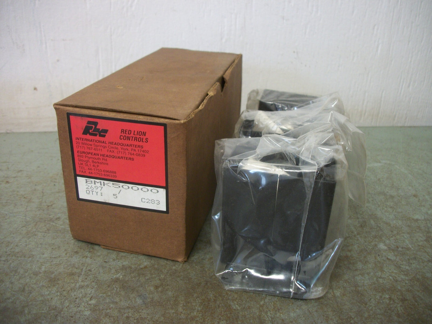 RED LION BOX OF 3 BASE MOUNT KITS BMK50000 NIB