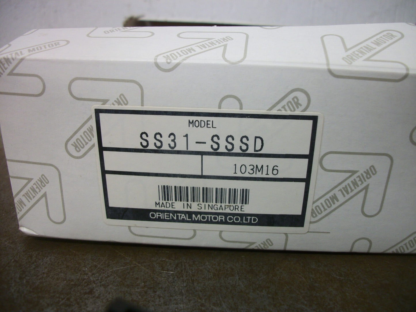 ORIENTAL MOTOR SPEED CONTROL PACK SS31-SSSD 3AMP 100VOLT NIB
