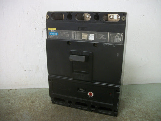 FUJI BU-LSB CIRCUIT BREAKER BU-LSB3F600 600AMP 600VOLT 3POLE W/600A TRIP CHIPPED