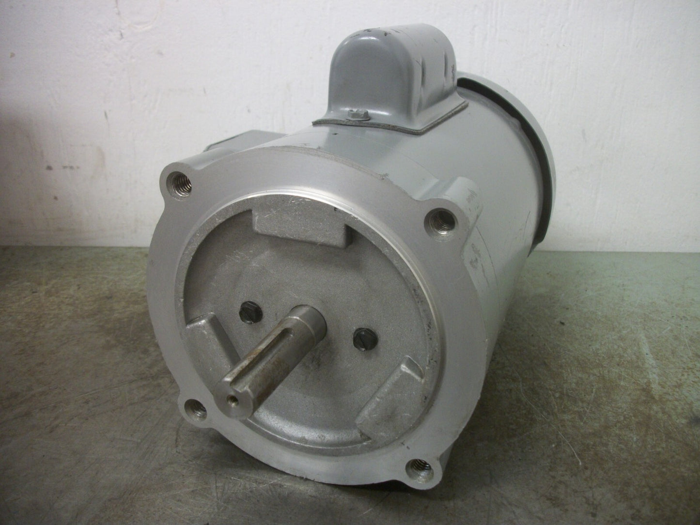BOSTON GEAR .5HP 56C TEFC AC MOTOR FRTF-B 230VOLT 1PH 1725HP NOB