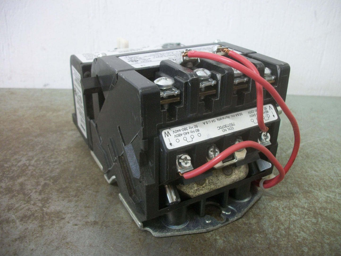 SIEMENS SIZE 0 MOTOR STARTER 14CS+32A* 220-240/440-480VCOIL 18AMP 3PH 600V 5HP