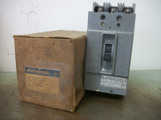 WESTINGHOUSE AB DE-ION HF CIRCUIT BREAKER 1259C52G07 50AMP 1000VOLT 3POLE NIB