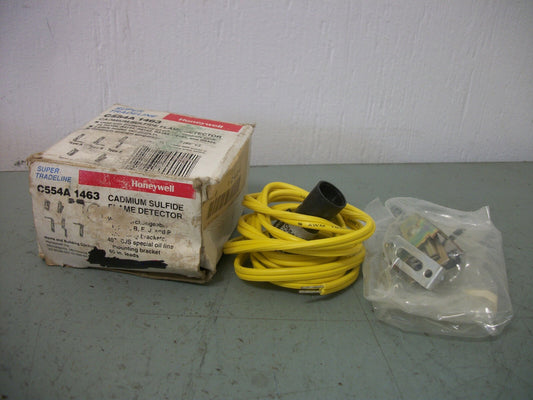 HONEYWELL CADMIUM SULFIDE FLAME DETECTOR C554A1463 NIB
