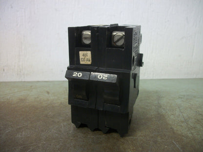 FEDERAL PACIFIC NB CIRCUIT BREAKER NB220 20AMP 240VOLT 2POLE