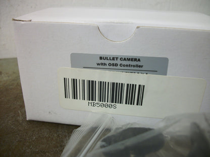 BULLET CAMERA 3-IN-1 CCTV 3.6MM FIXED LENS CAMERA W/OSD CONTROLLER 1944P