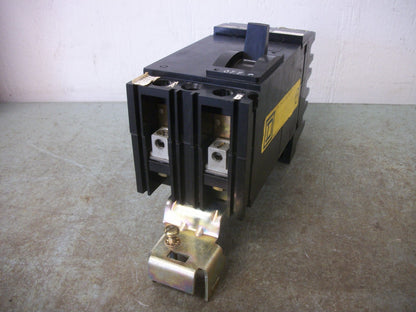 SQUARE D I-LINE FA CIRCUIT BREAKER FA26015 15AMP 600VOLT 2POLE BLACK