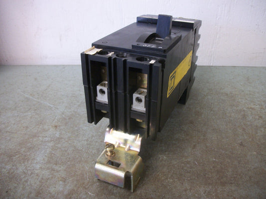 SQUARE D I-LINE FA CIRCUIT BREAKER FA26015 15AMP 600VOLT 2POLE BLACK