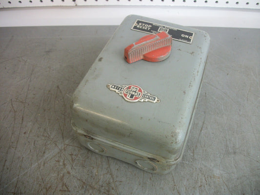 FURNAS ENCL SIZE 0 MANUAL STARTER 11CA3U-AL 3PH 550VOLT 3HP