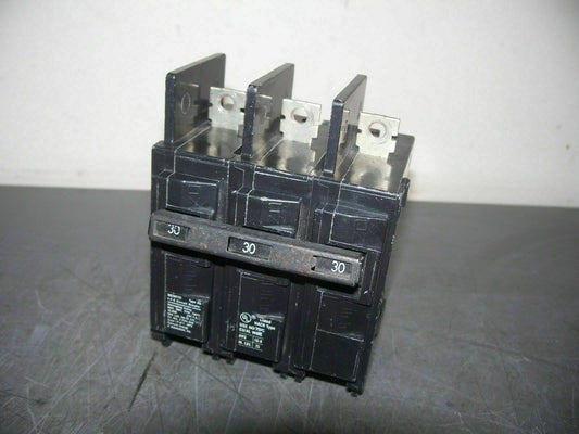 SIEMENS BQ CIRCUIT BREAKER BQ3B030 30AMP 240VOLT 3POLE