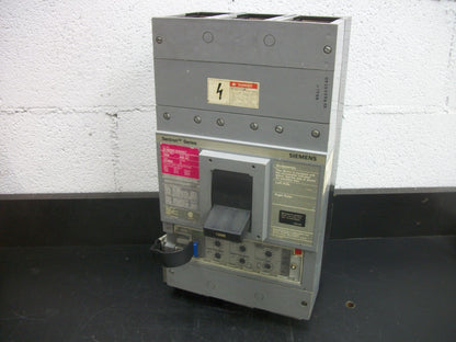 SIEMENS SENTRON SCND6 CIRCUIT BREAKER SCND69120ANGT 1200AMP 600VOLT 3POLE