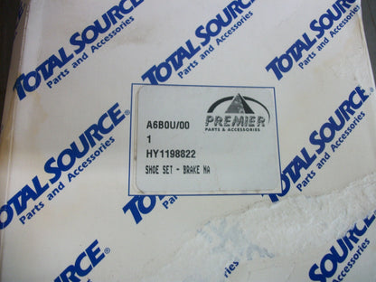 PREMIER TOTALSOURCE BRAKE SHOE SET HY1198822 NIB