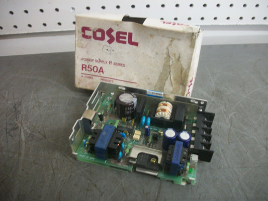 COSEL R50A POWER SUPPLY R50A-12 12VOLT 4.2AMP NIB
