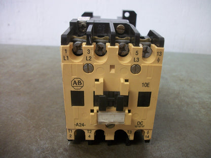 ALLEN-BRADLEY CONTACTOR 100-A24NZ*3 24AMP 24VCOIL 3PH 600V 20HP