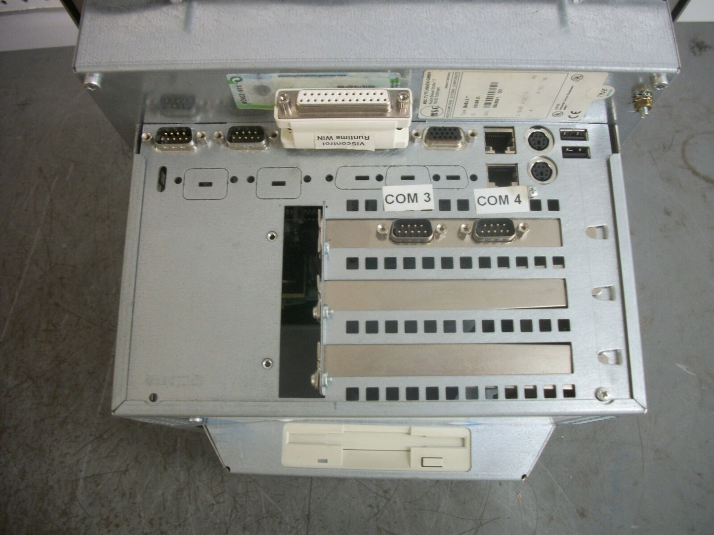 MSC BEBO INDUSTRIAL COMPUTER DISPLAY BEBO3-T 6309R35