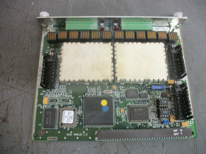 METTLER TOLEDO DUAL 2-CHANNEL ANALOG A/D 15VDC CONTROLLER MODULE E15290700A