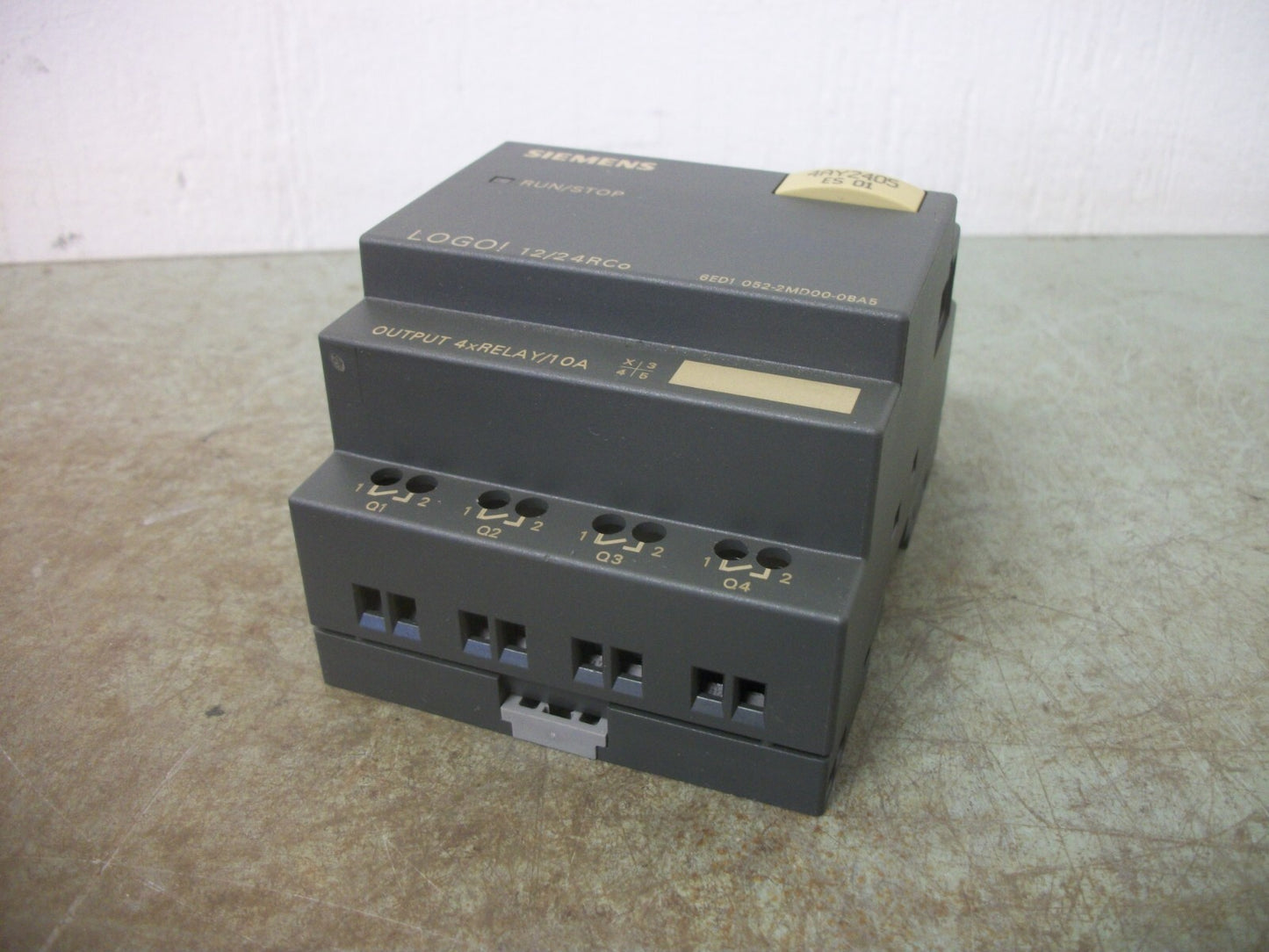 SIEMENS LOGO! LOGIC MODULE 6ED1 052-2MD00-0BA5 12/24VDC 10AMP