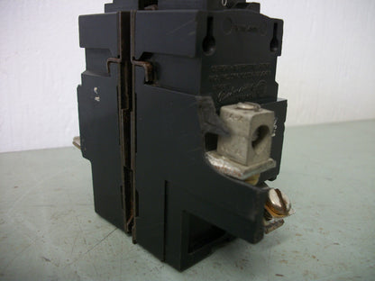 SIEMENS PUSHMATIC CIRCUIT BREAKER P250 50AMP 240VOLT 2POLE CHIPPED