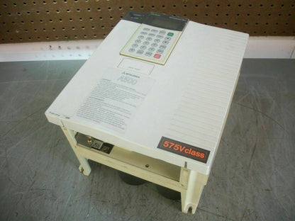 MITSUBISHI A500 5HP INVERTER DRIVE FR-A560-3.7K-NA 575VOLT 3PH 6.1AMP