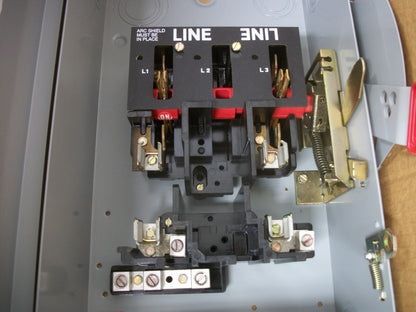GE DISCONNECT TYPE 1 TH3222 60AMP 240VOLT 2POLE FUSIBLE NIB
