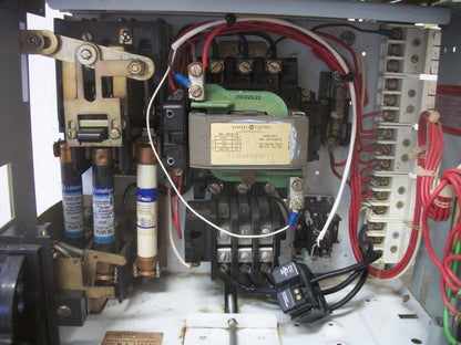 GE MCC BUCKET SIZE 2 CR106D000BAA 120VCOIL 30AMP FUSIBLE