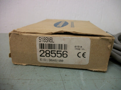 BANNER PHOTOELECTRIC SENSOR S18SN6L NIB