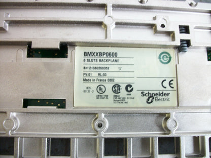 TELEMECANIQUE MODICON 6-SLOT BACKPLANE BMXXBP0600