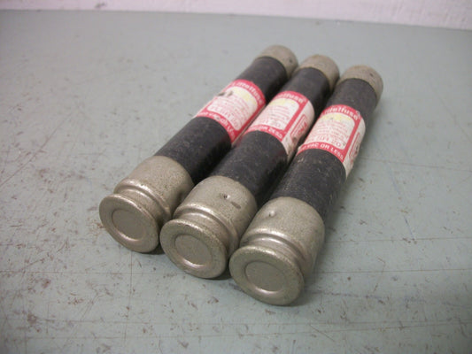 LITTELFUSE LOT OF 3 SLO-BLO FUSES FLSR20 20AMP 600VOLT