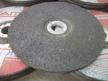 UNITED ABRASIVES LOT OF 17 7X1/4 TYPE 27 SAIT METAL GRINDING DISCS A24R-BF NEW